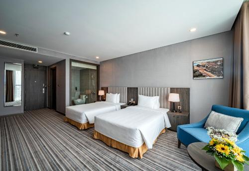 Chambre avec 2 lits, deluxe, vue sur la ville