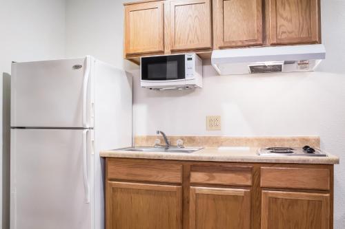 מטבח, WoodSpring Suites Amarillo East I-40 in אמרילו(טי אקס)