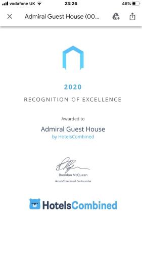 Admiral Guest House – Scarborough