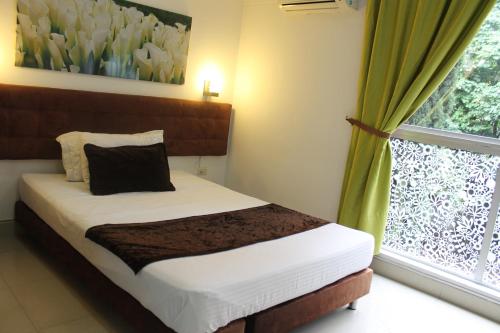 1 double bed