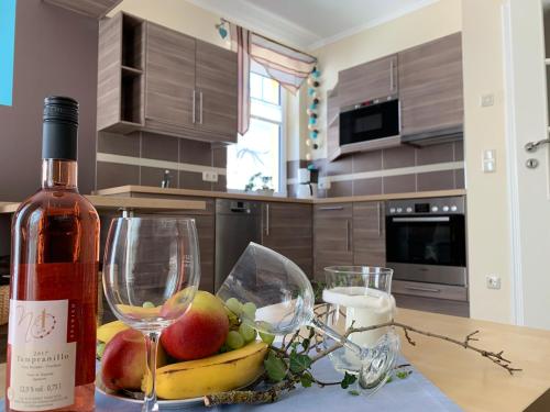 Kitchen, Ferienwohnungen Haus Sommerlust in Ostseebad Kuhlungsborn