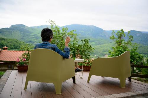 ระเบียง/ชานเรือน, La Xamoca Apartamentos Rurales in เรียวเซโก
