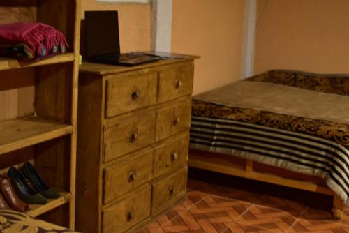 4 double beds, 1 twin bed