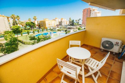  Espectacular residencial en 2a linea Piscina Tenis in Algarrobo-Costa