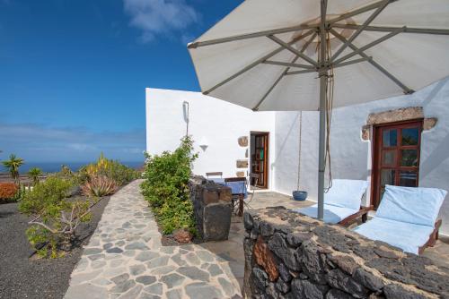 balkon/terras, Villa El Inti in Tinajo