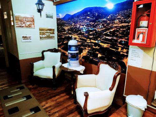 ล็อบบี้, Hostal Latitud Ecuem in เซนโตร อิสโตริโก