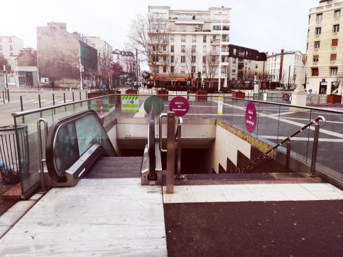 Surrounding environment, Studio situe dans un quartier calme et residentiel a Montrouge a seulement 2 minutes du metro in Montrouge