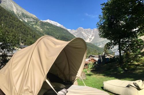 Appartamento Casa Weisstor con patio, giardino e orti vista Monte Rosa