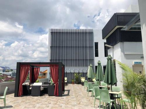 Balcony/terrace, BEI Boutique Hotel in Muar