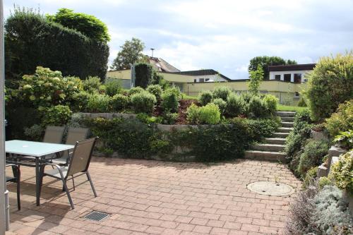 陽台/露台, Ferienwohnung Limespark am See in 賴瑙