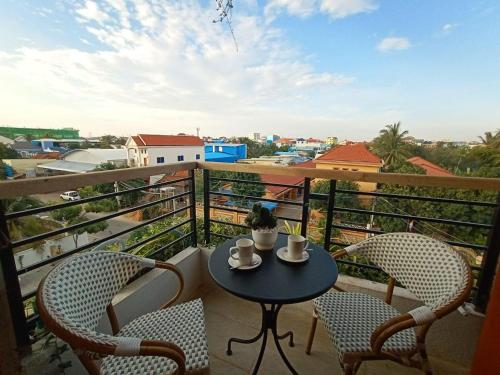 Balcony/terrace, Hotel Sethy Boutique in Ta Khmau