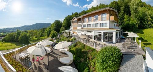 Viesnīcas āriene, Thula Wellnesshotel Bayerischer Wald in Lalling