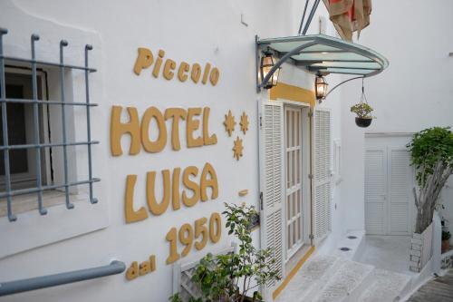 Facilities, Piccolo Hotel Luisa in Ponza Island