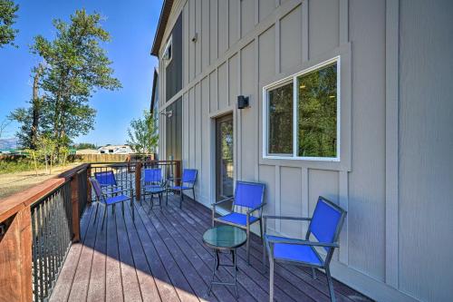 Bozeman Home with Deck Walk to Fishing, Hot Springs in Gallatin Gateway
