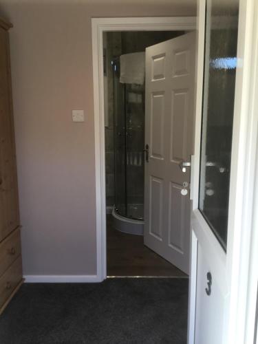 Fürdőszoba, The New Inn Motel in Huby