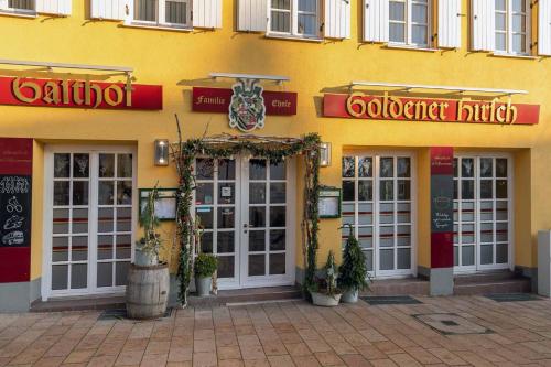 Hotel Restaurant Goldener Hirsch in Donauwörth, Deutschland