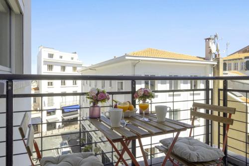 Homey 1-bedroom w balcony close to the beaches of Biarritz Welkeys