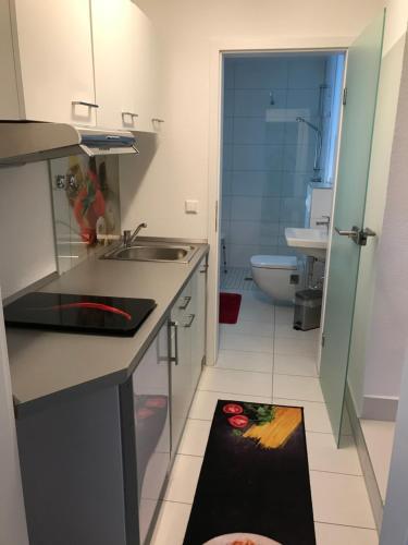 Konyha, Ferienwohnung Ilse in Crottendorf