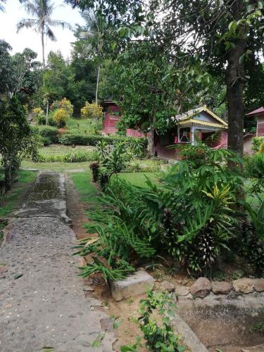 クアラタハン Durian Chalet 3つ星 ゲストハウス ロビー