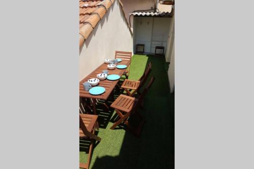Erkély/terasz, Appart hôtel plage des capucins (Appart hotel plage des capucins) in La Ciotat