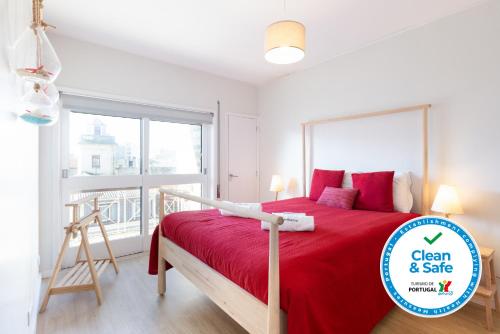 Host Wise - Trendy Bright Flats with Jacuzzi - 5 min Beach, Matosinhos (fotografie 2)