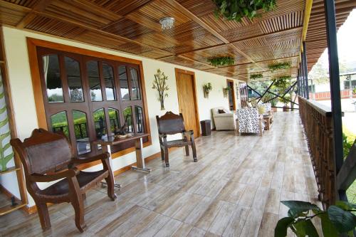 Erkély/terasz, Finca Hotel Yerbabuena in Pereira