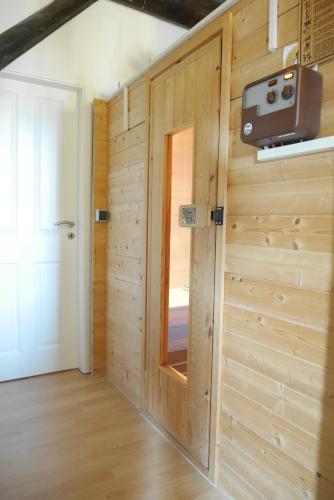 Szauna, Landhof Liebsch, mit Pool und Sauna in Jerichow
