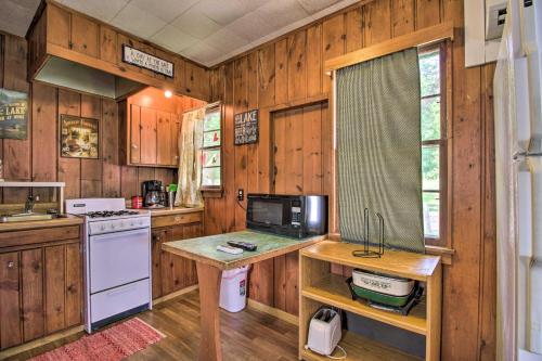 Dent Cabin on Star Lake with Dock, Deck, Dining