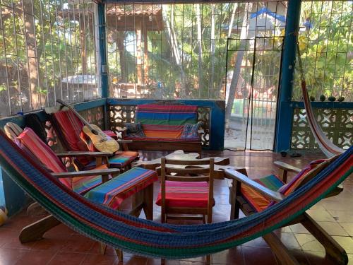 Casa de Colores in El Zonte