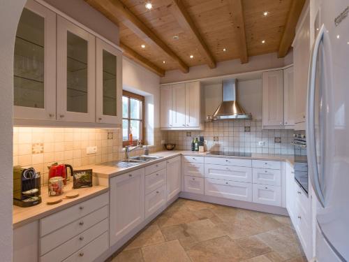 Cocina, Appartement Zirbe in Ellmau