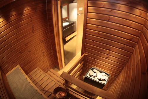 Sauna, Vietti Suites in Nilsia