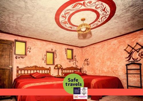 2 double beds