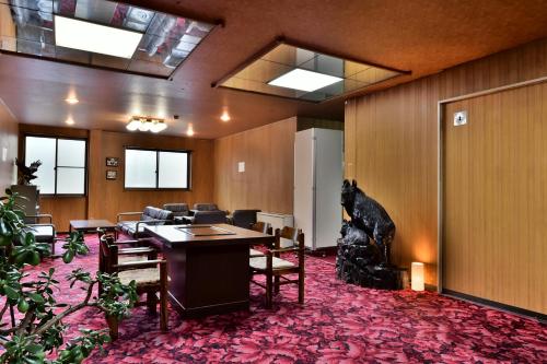 大町 Takenoya Ryokan Guest House Takenoya 2星级 酒店 餐厅
