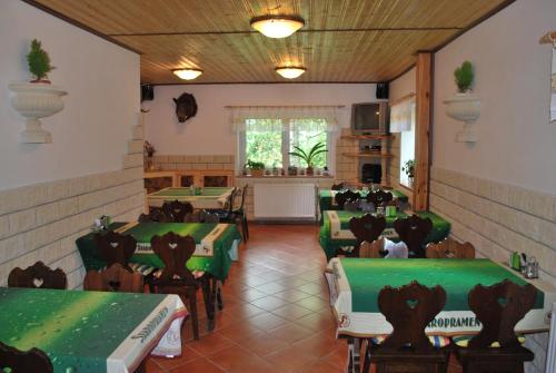 餐廳, Penzion Pohoda in 耶特里確維察烏德奇納