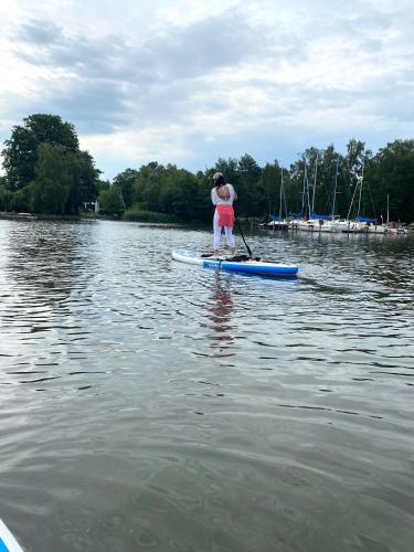 Exklusives Ferienhaus Rybak mit Boxspringbetten direkt am Steinhuder Meer