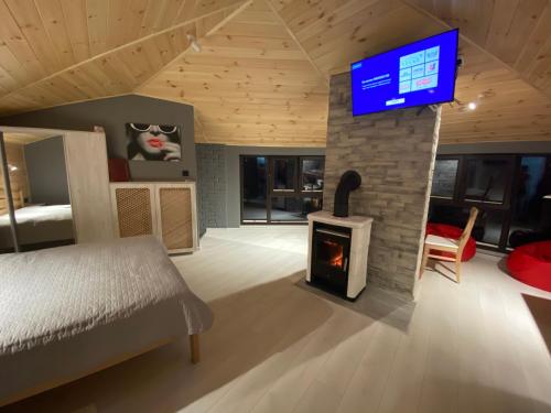 Koplietošanas atpūtas telpa ar TV, Феєрія Лісу in Skhidnytsya