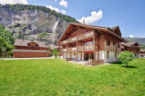 外部景觀, Apartment Trümmelbach, Comfortabl & Cozy, Private Terrace with best views (Apartment Trummelbach, Comfortabl & Cozy, Private Terrace with best views) in 勞特布龍嫩
