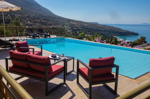 LOURDAS BEACH VIEW VILLA - Accommodation - Kefallonia