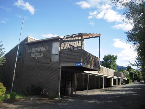Eingang, Larchwood Motels in Hanmer Springs