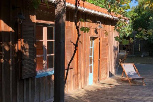 Belle cabane en bois 44 hectares