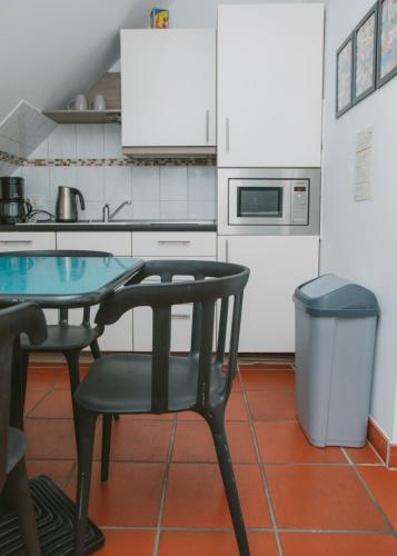 廚房, Gästehaus Vigliarolo gewerblich Jedes Zimmer eigenes Bad Gemeinschaftsküche (Gastehaus Vigliarolo gewerblich Jedes Zimmer eigenes Bad Gemeinschaftskuche) in 埃爾姆斯霍恩