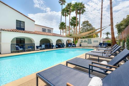Swimming pool, Mason Beach Inn in Santa Barbara (CA)