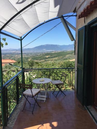 Balkons/terase, B&B Casa Franca in Postiljone