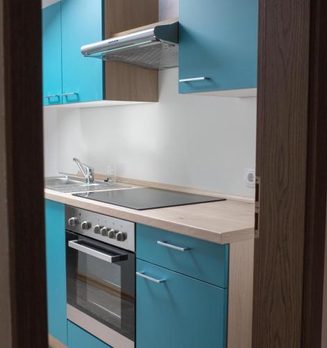 設施, wohnung oben Steiger in 巴德比恩巴赫