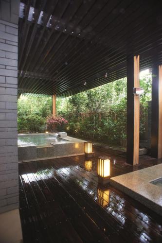 Hot spring bath, Grand View Resort Beitou in Taipei
