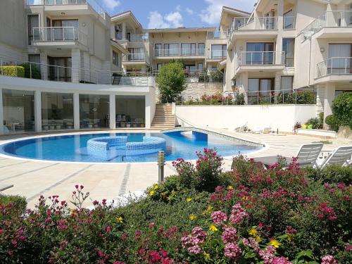 Kilátás, Wonderful family villa with sea view in Byala