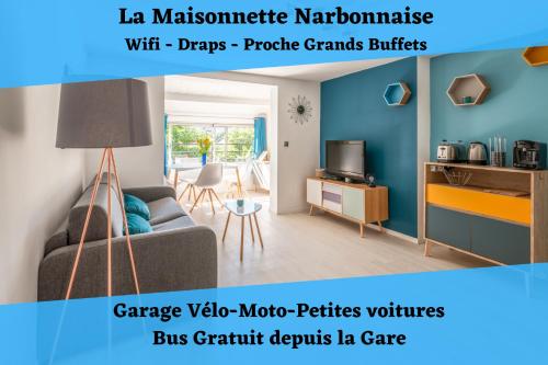 La Maisonnette Narbonnaise (Proche Grands Buffets) - Location saisonnière - Narbonne