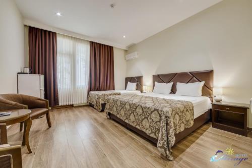 1 double bed
