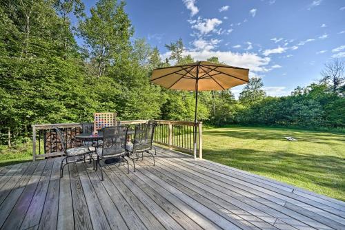 Luxury Home with Deck Explore the Catskill Mtns!