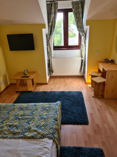 1 double bed